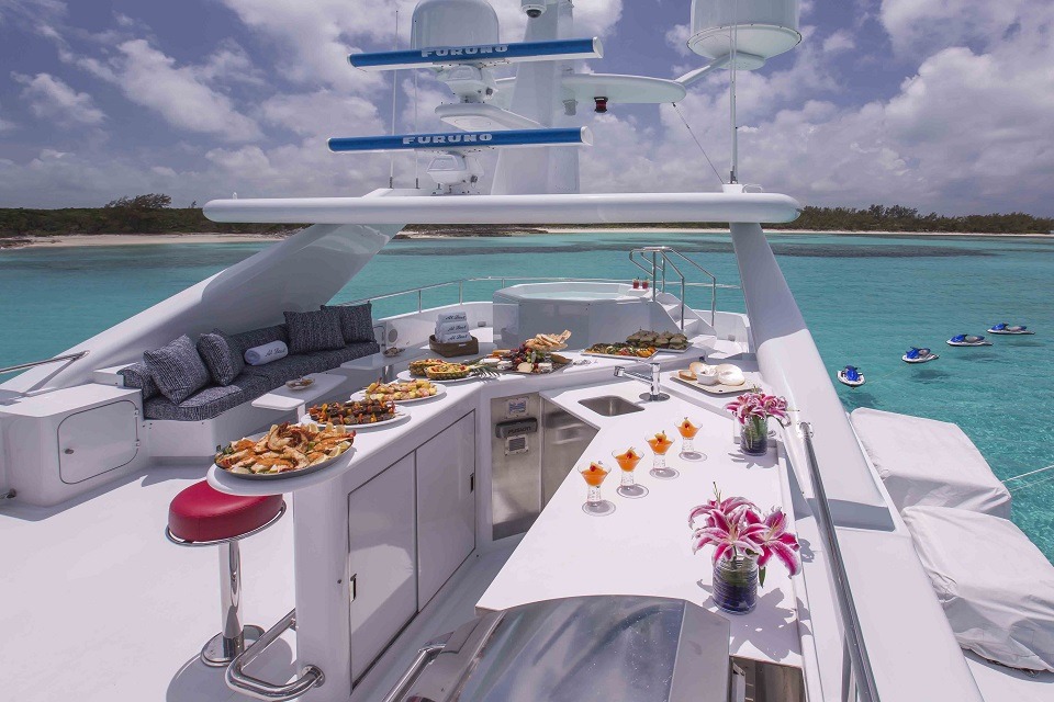 Luxury Yacht Food