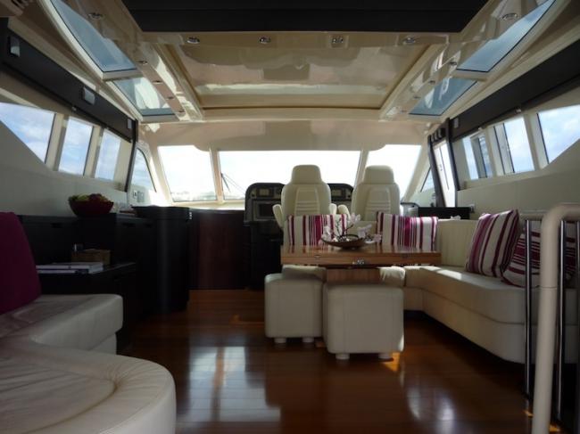 Salon Dalla Pieta yacht charter ibiza
