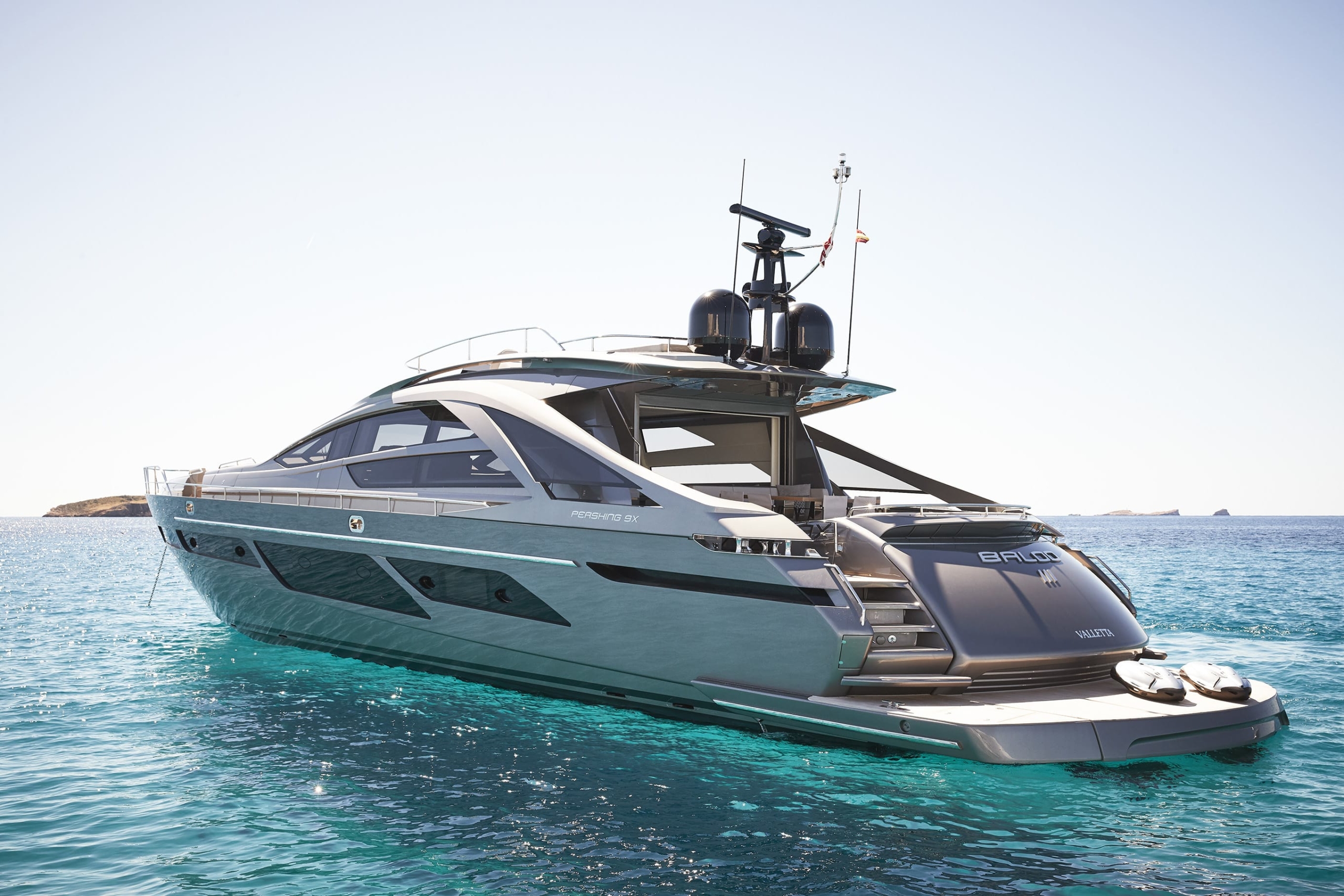 BALOO III-Pershing-Yacht For Charter-Ibiza-Profile