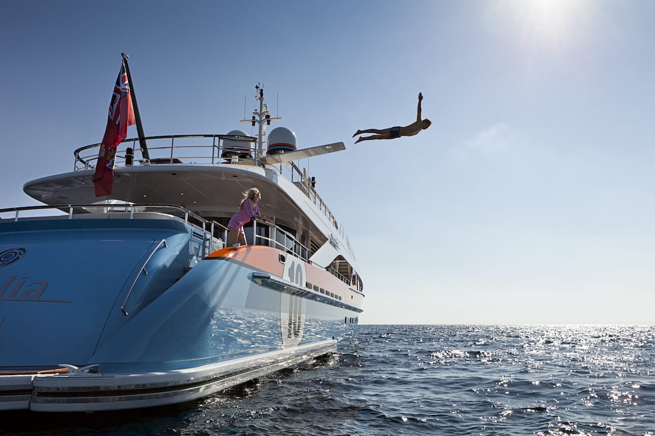 Luxurious motor yacht AURELIA ©Ameller