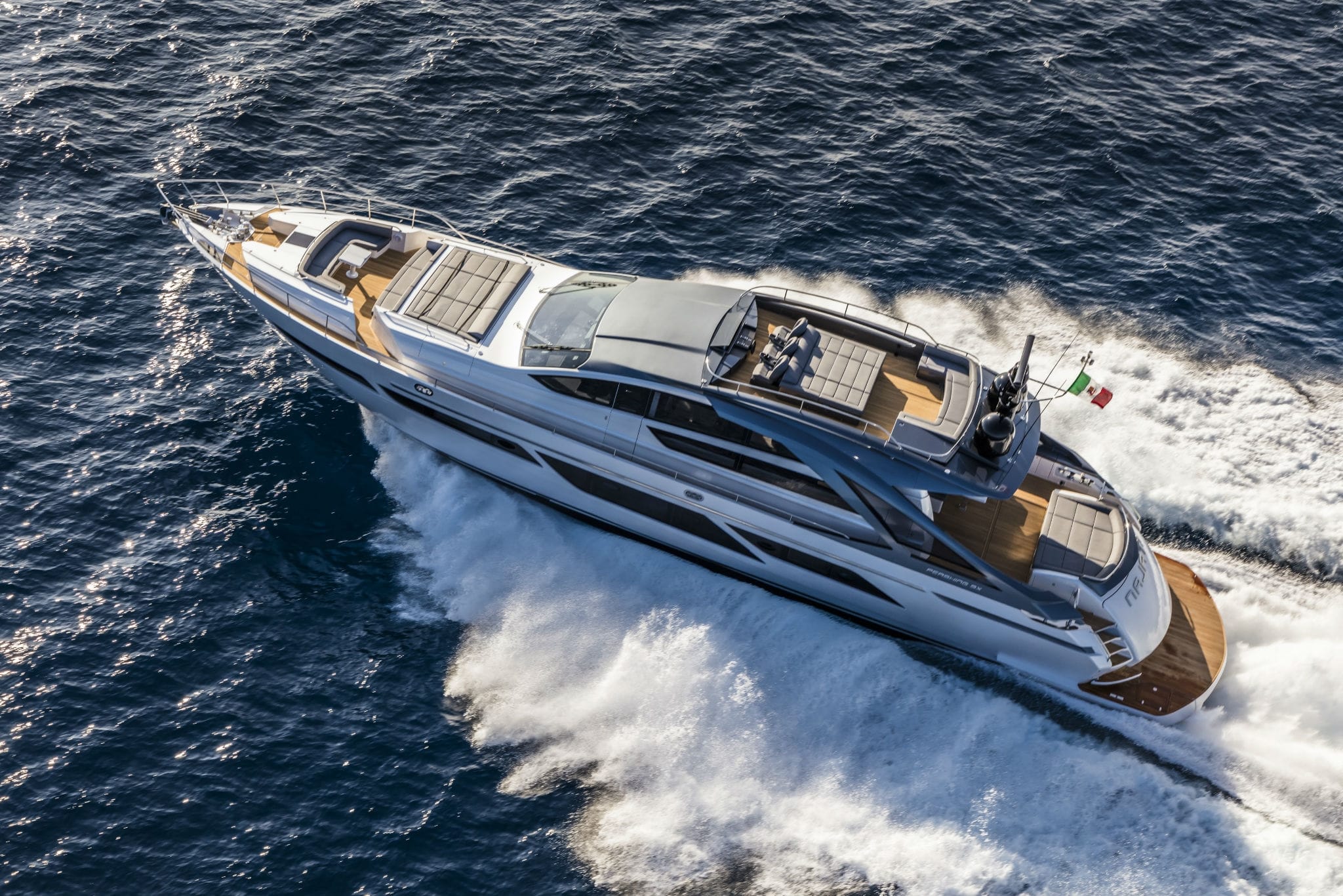 BALOO III-Pershing-Yacht For Charter-Ibiza-Top View