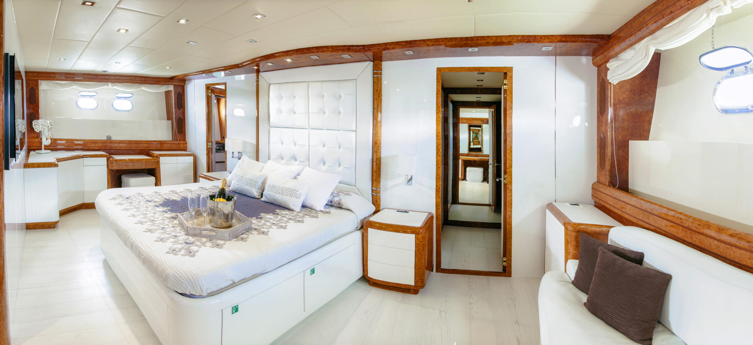 BELISA-Magusta-Yacht For Charter-Ibiza-Master Cabin