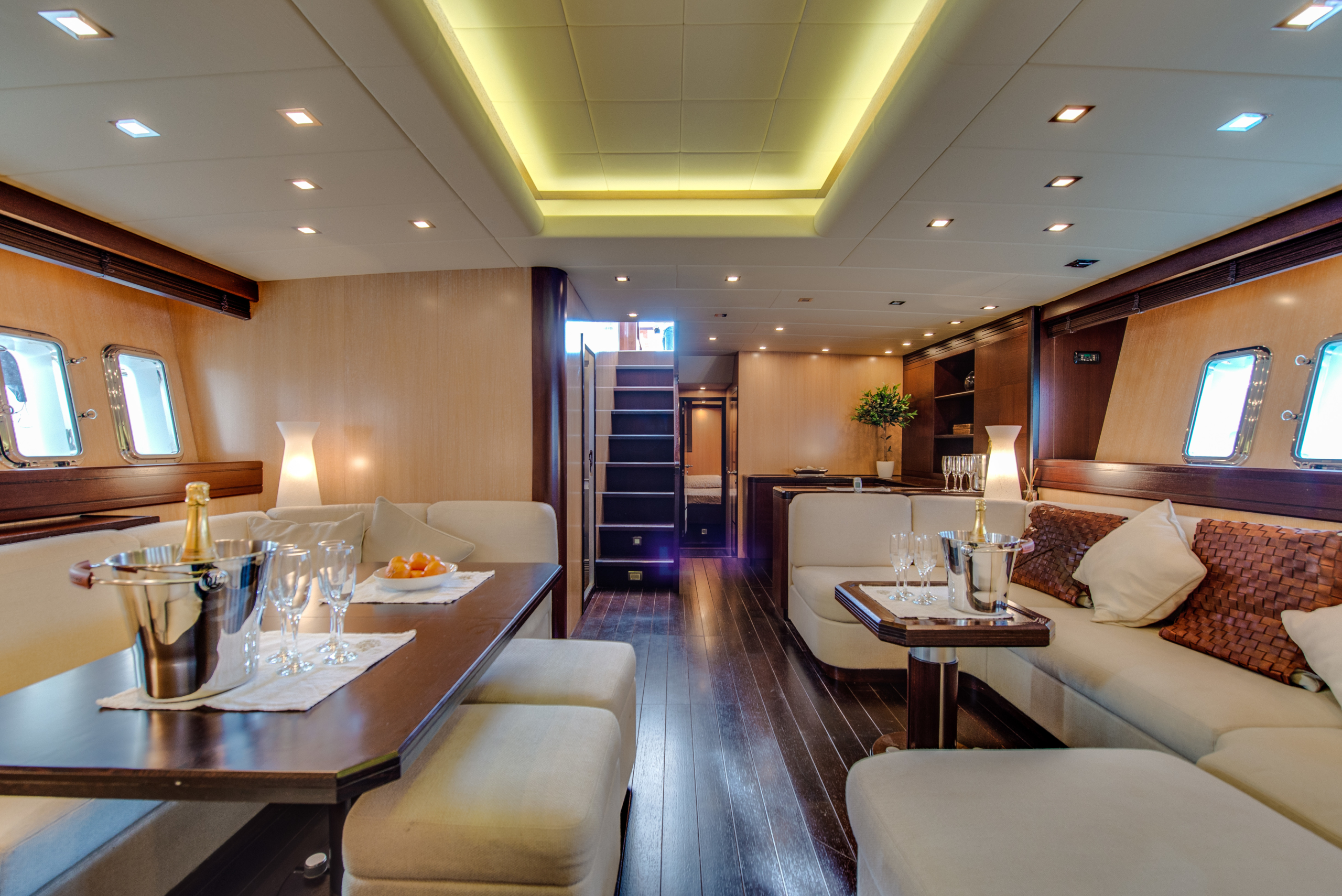 MR M-Magusta-Yacht For Charter-Ibiza-Interior Salon