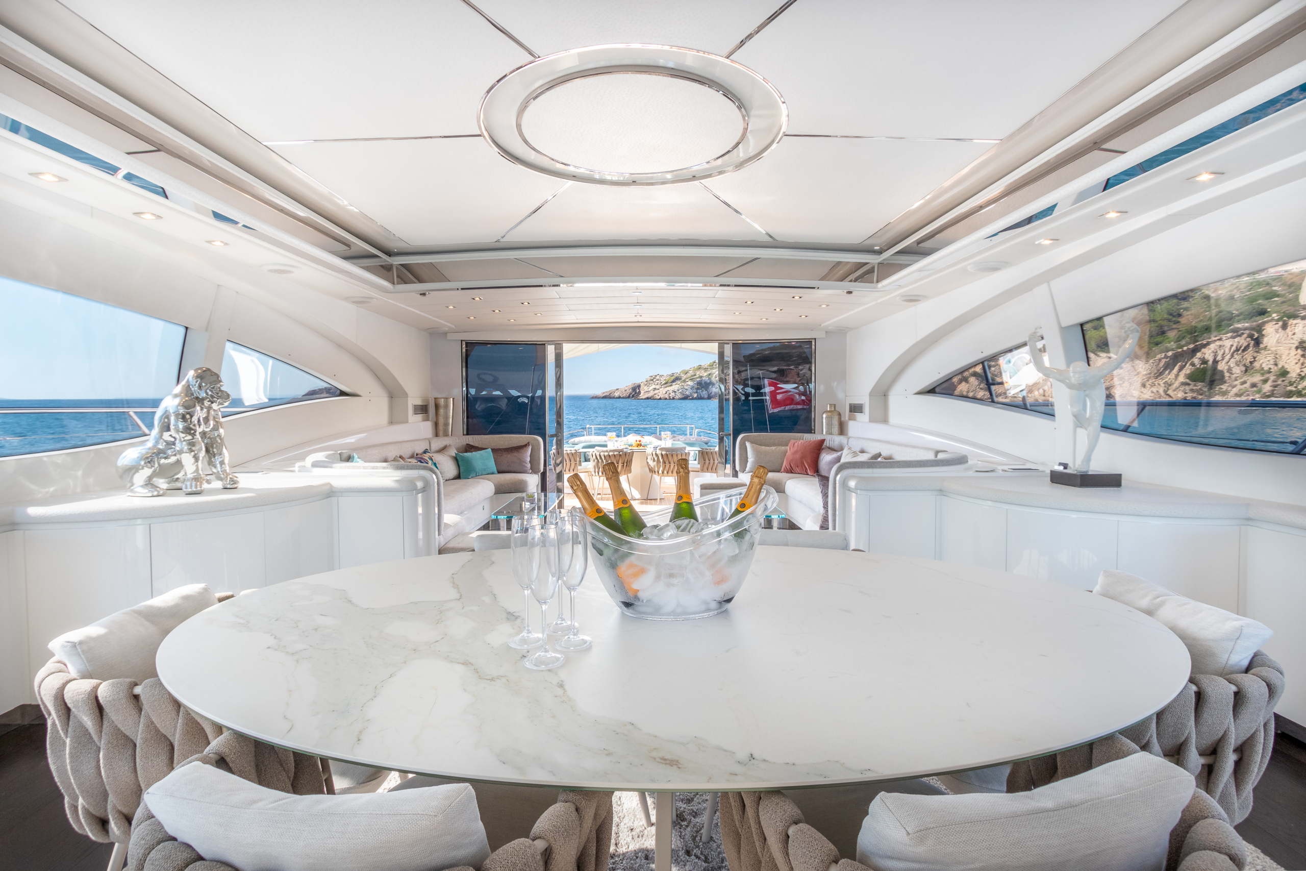 BELISA-Magusta-Yacht For Charter-Ibiza-Salon 360 View