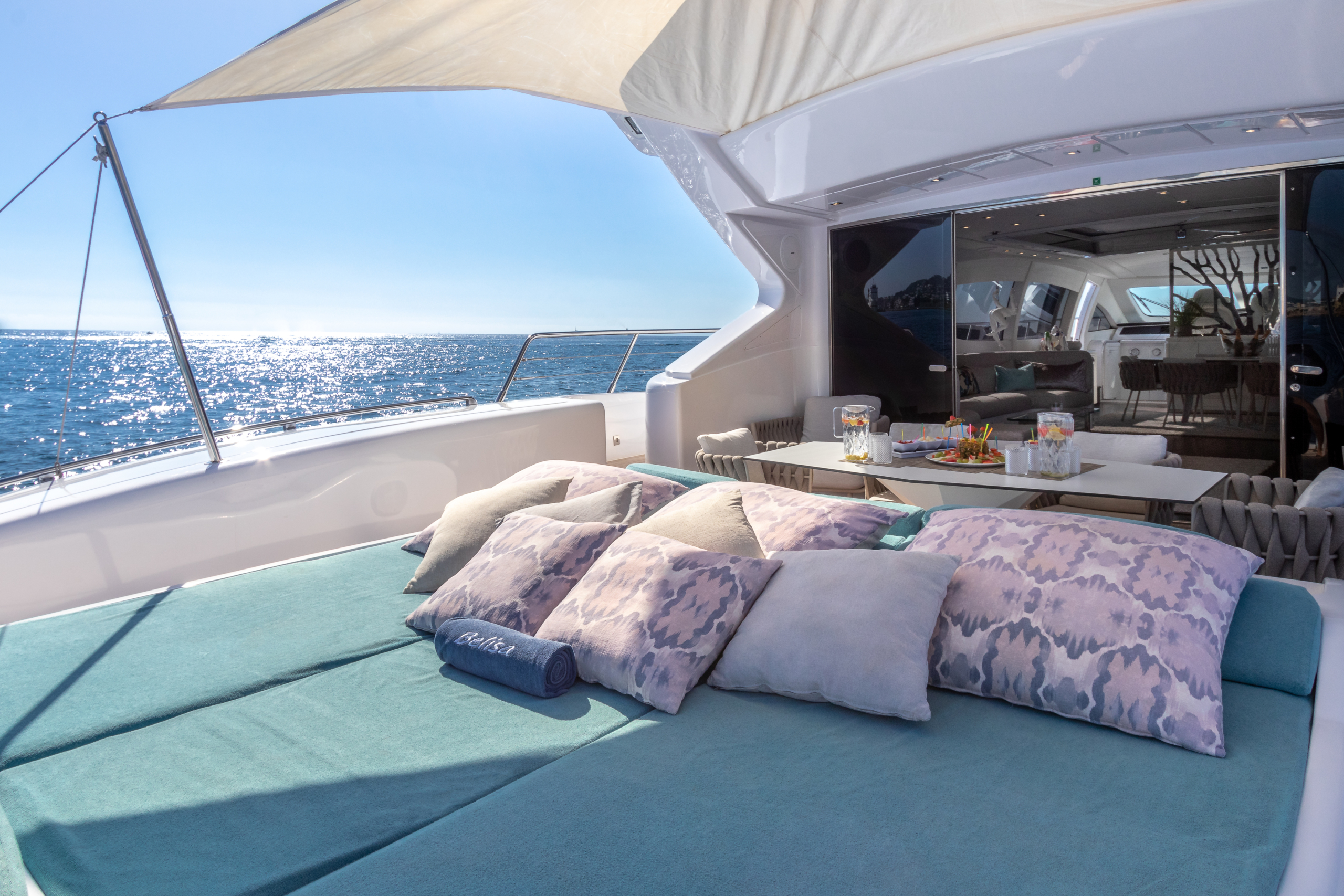 BELISA-Magusta-Yacht For Charter-Ibiza-Foredeck