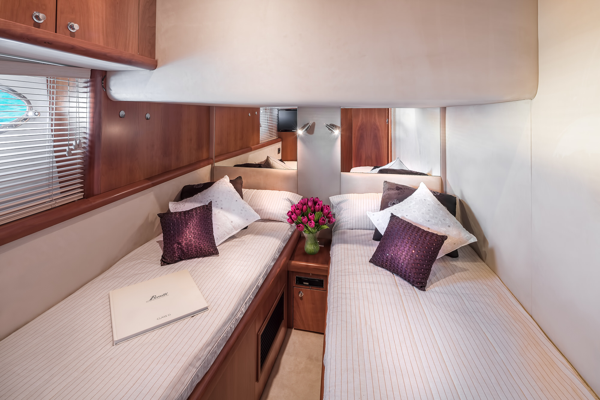Number 9-Sunseeker-Yacht For Charter-Ibiza-Twin Cabin