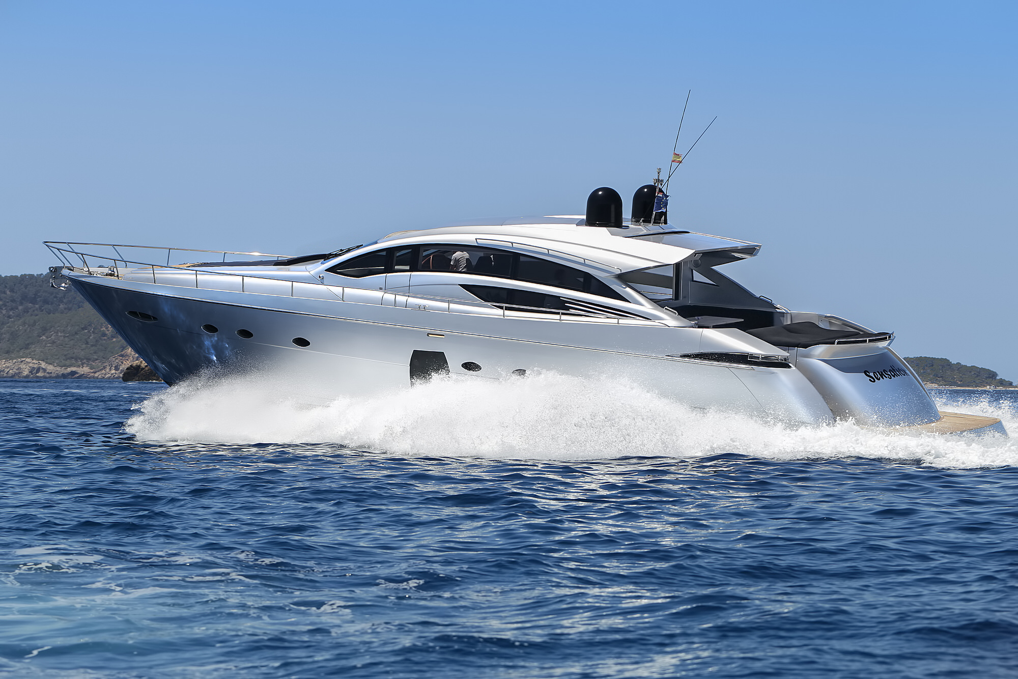 SENSATION-Pershing-Yacht For Charter-Ibiza