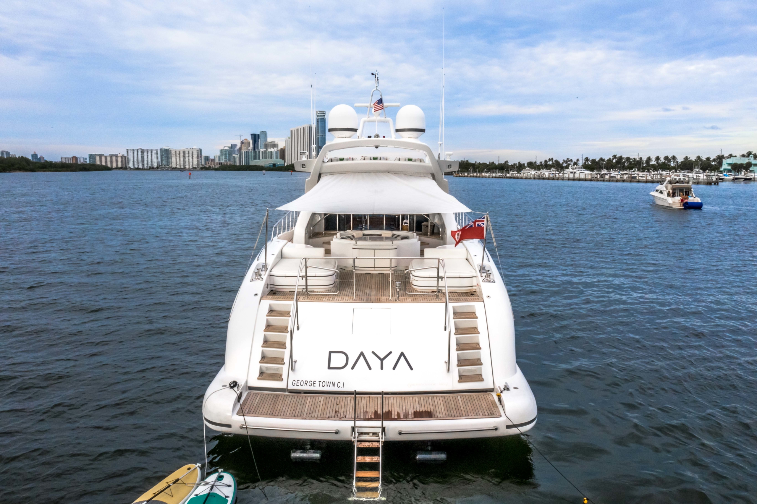 DAYA-Mangusta-105-Yacht-For-Charter-Miami-Bahamas-Back