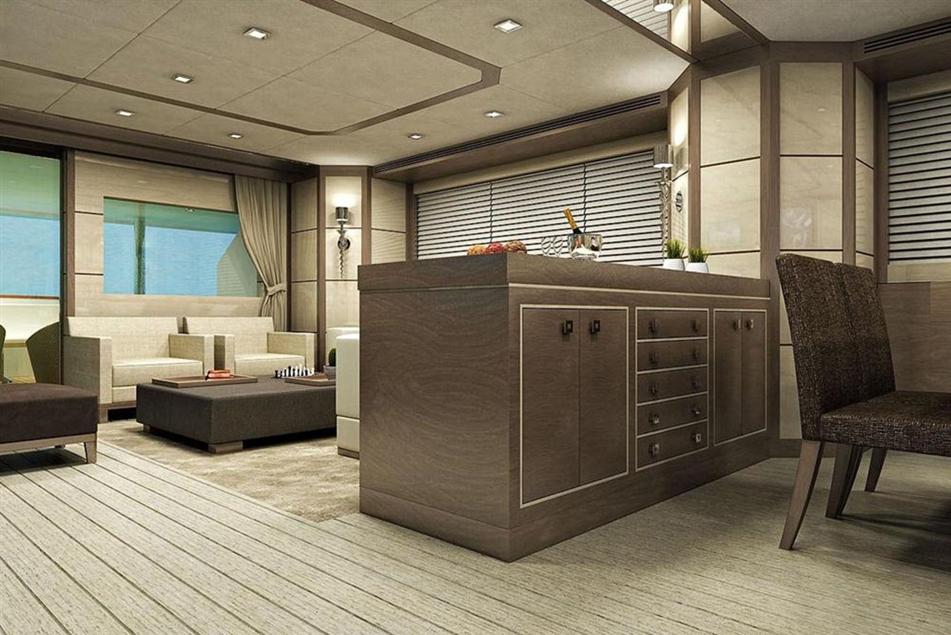Inace Motor Yacht Inace Yachts 126' Aft House Explorer Yacht For Sale