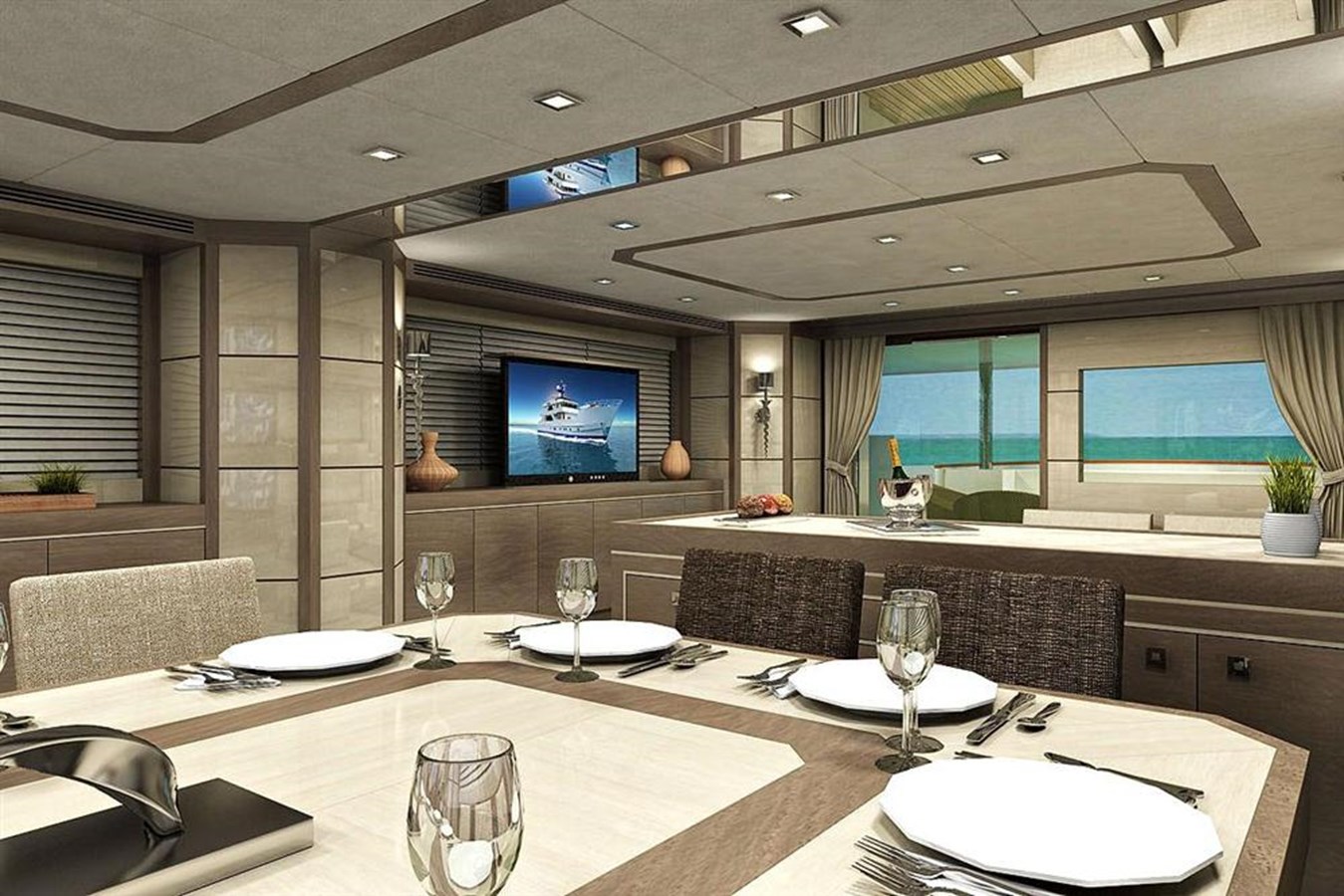 Inace Motor Yacht Inace Yachts 126' Aft House Explorer Yacht For Sale