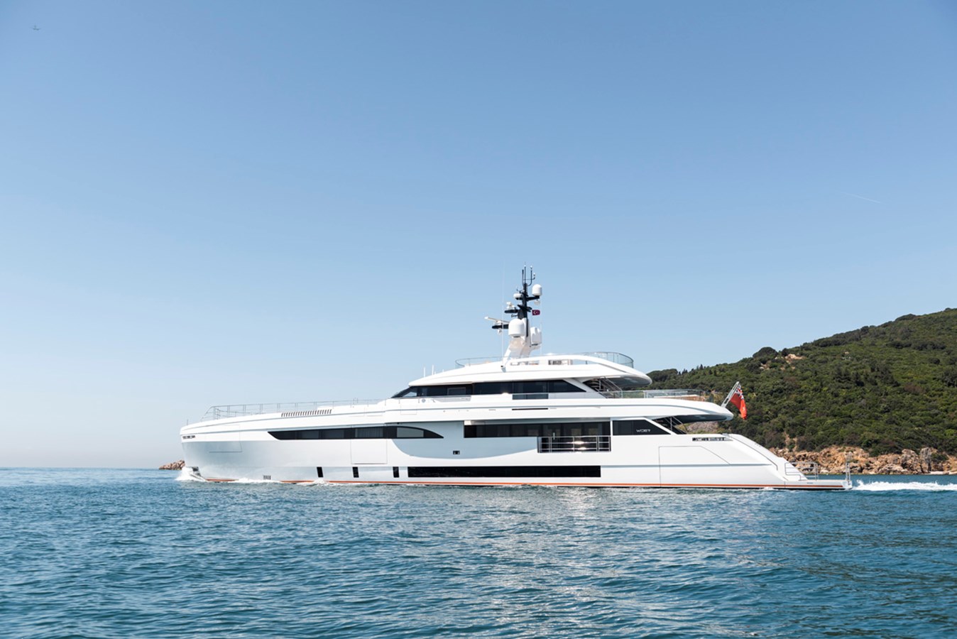 Wider Motor Yacht STERN For Sale