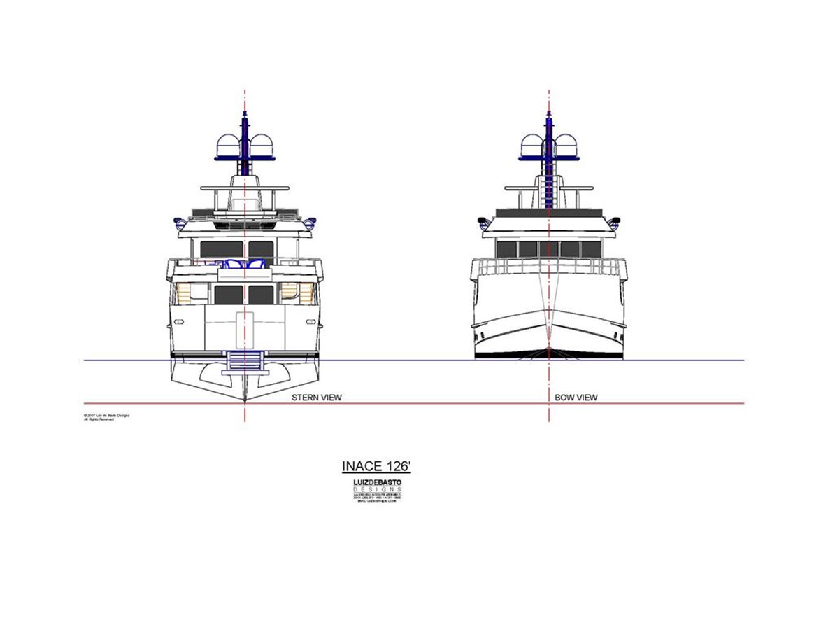 Inace Motor Yacht Inace Yachts 126' Aft House Explorer Yacht For Sale