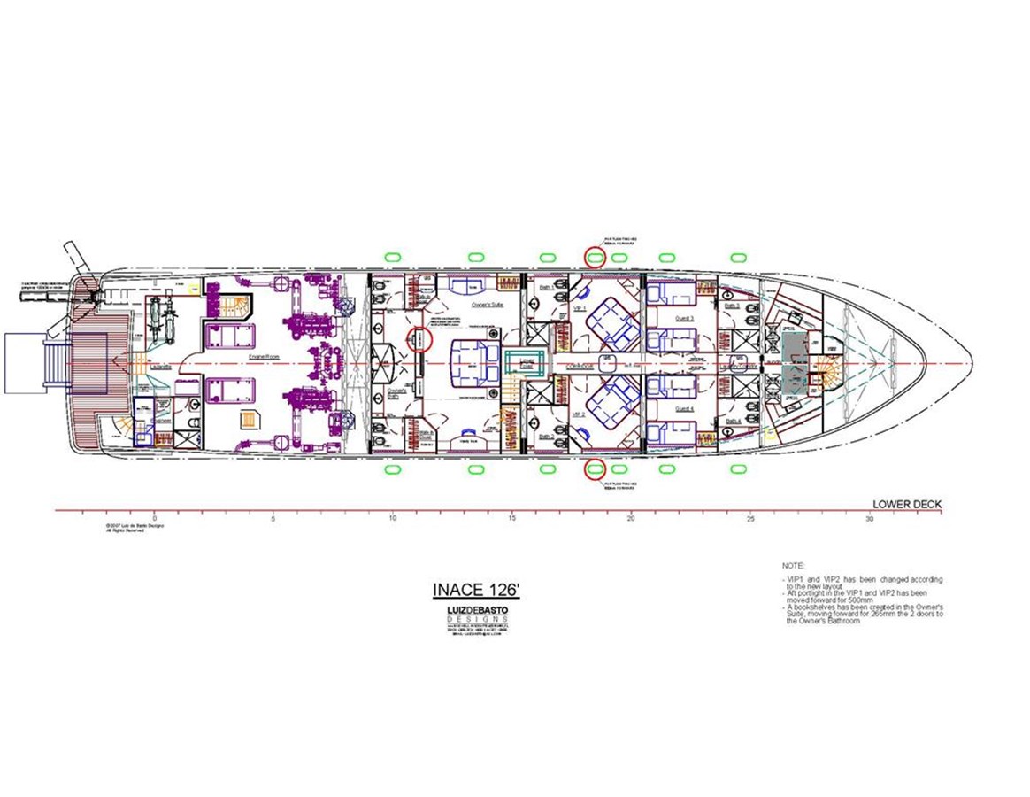 Inace Motor Yacht Inace Yachts 126' Aft House Explorer Yacht For Sale