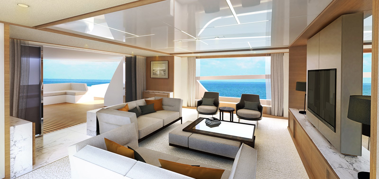 Johnson Motor Yacht JOHNSON 115 SKYLOUNGE w/FB For Sale