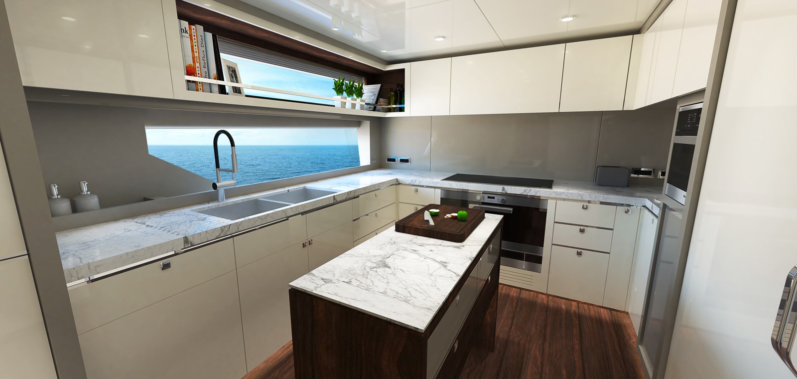 Johnson Motor Yacht JOHNSON 115 SKYLOUNGE w/FB For Sale