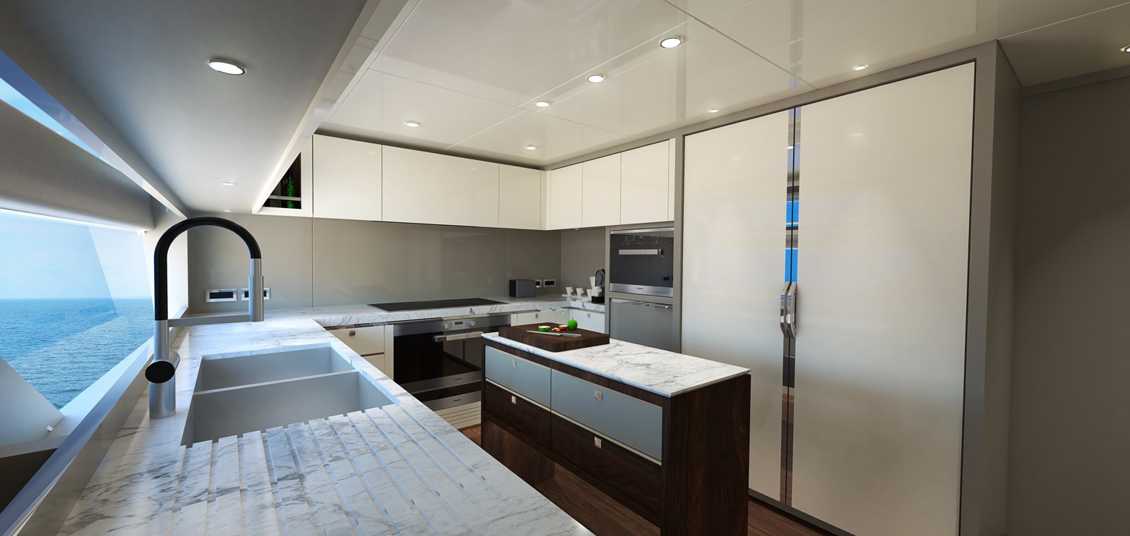 Johnson Motor Yacht JOHNSON 115 SKYLOUNGE w/FB For Sale