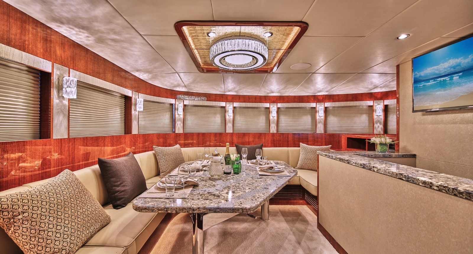Johnson Motor Yacht JOHNSON 80' FLYBRIDGE W/HYDRAULIC PLATFORM For Sale