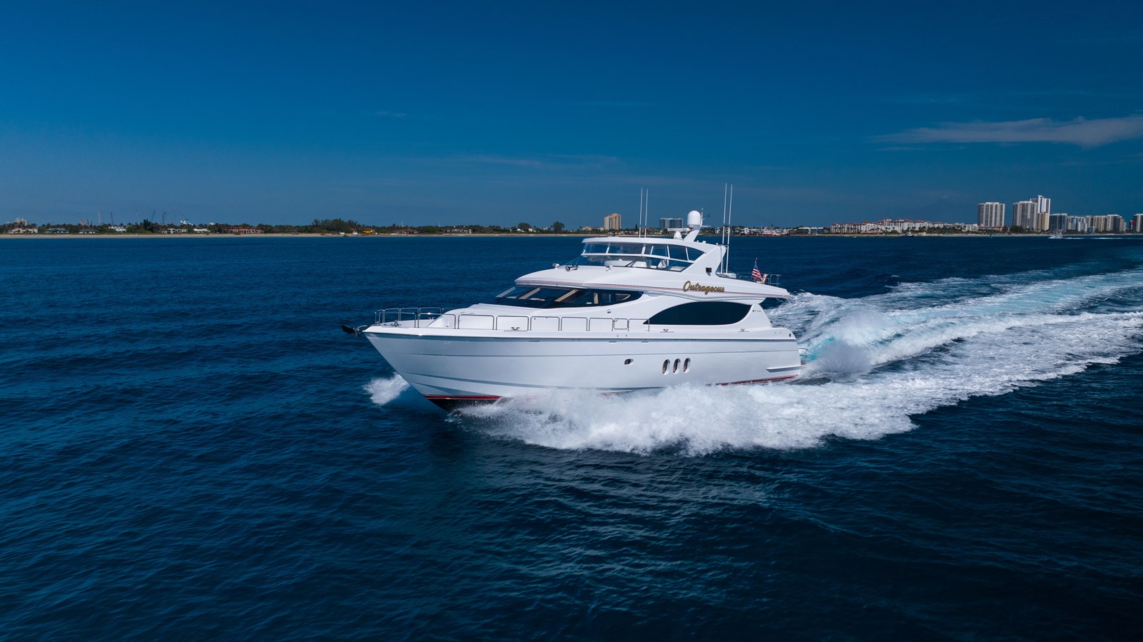 Hatteras Motor Yacht Outrageous  For Sale