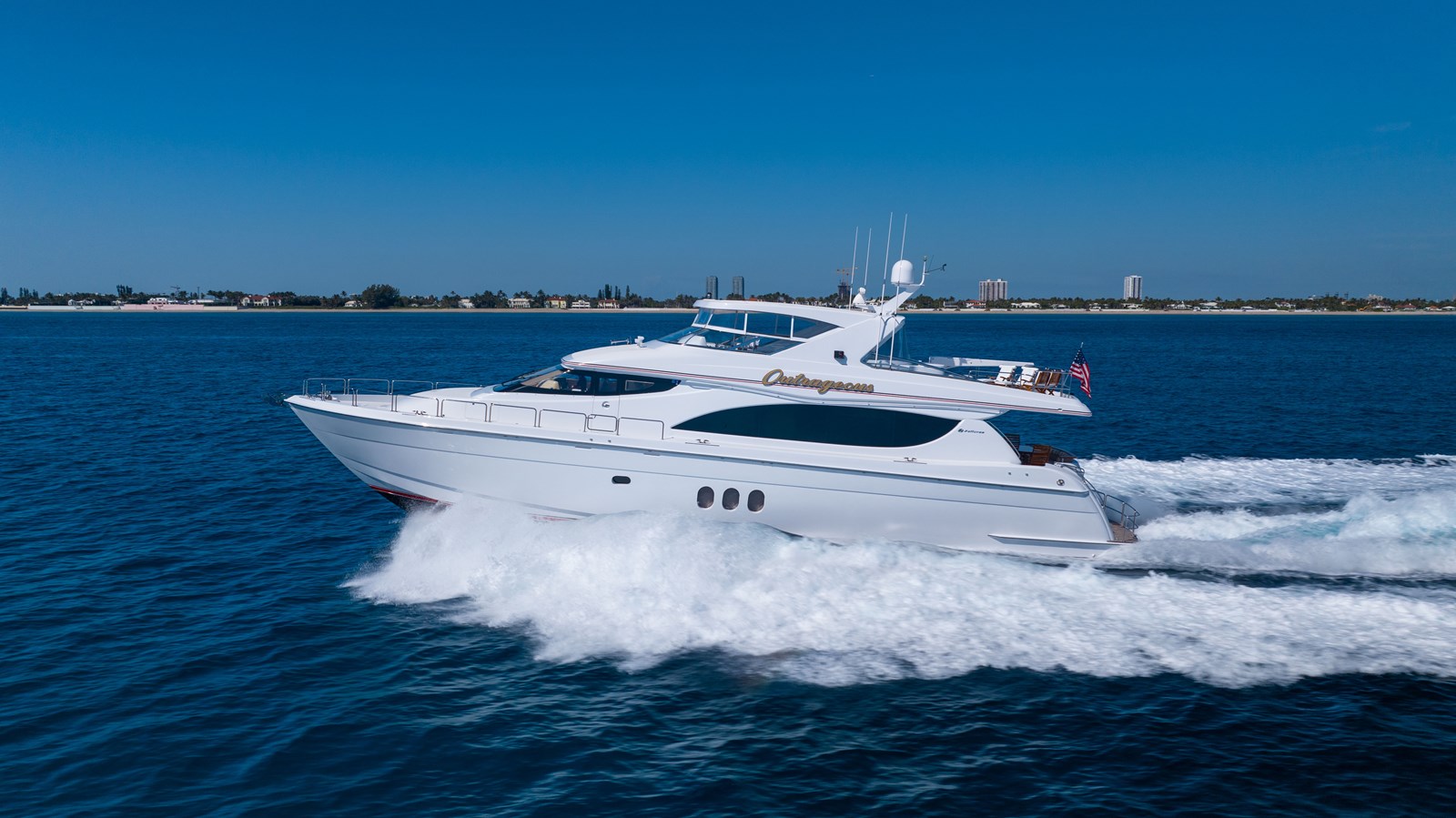 Hatteras Motor Yacht Outrageous  For Sale