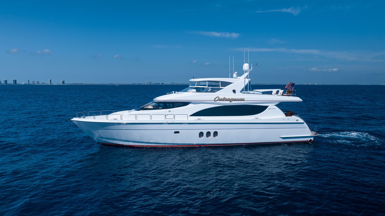 Hatteras Motor Yacht Outrageous  For Sale