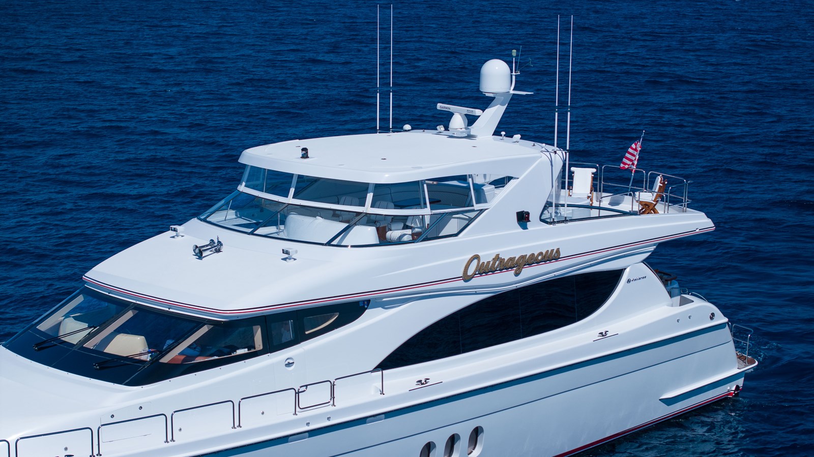 Hatteras Motor Yacht Outrageous  For Sale