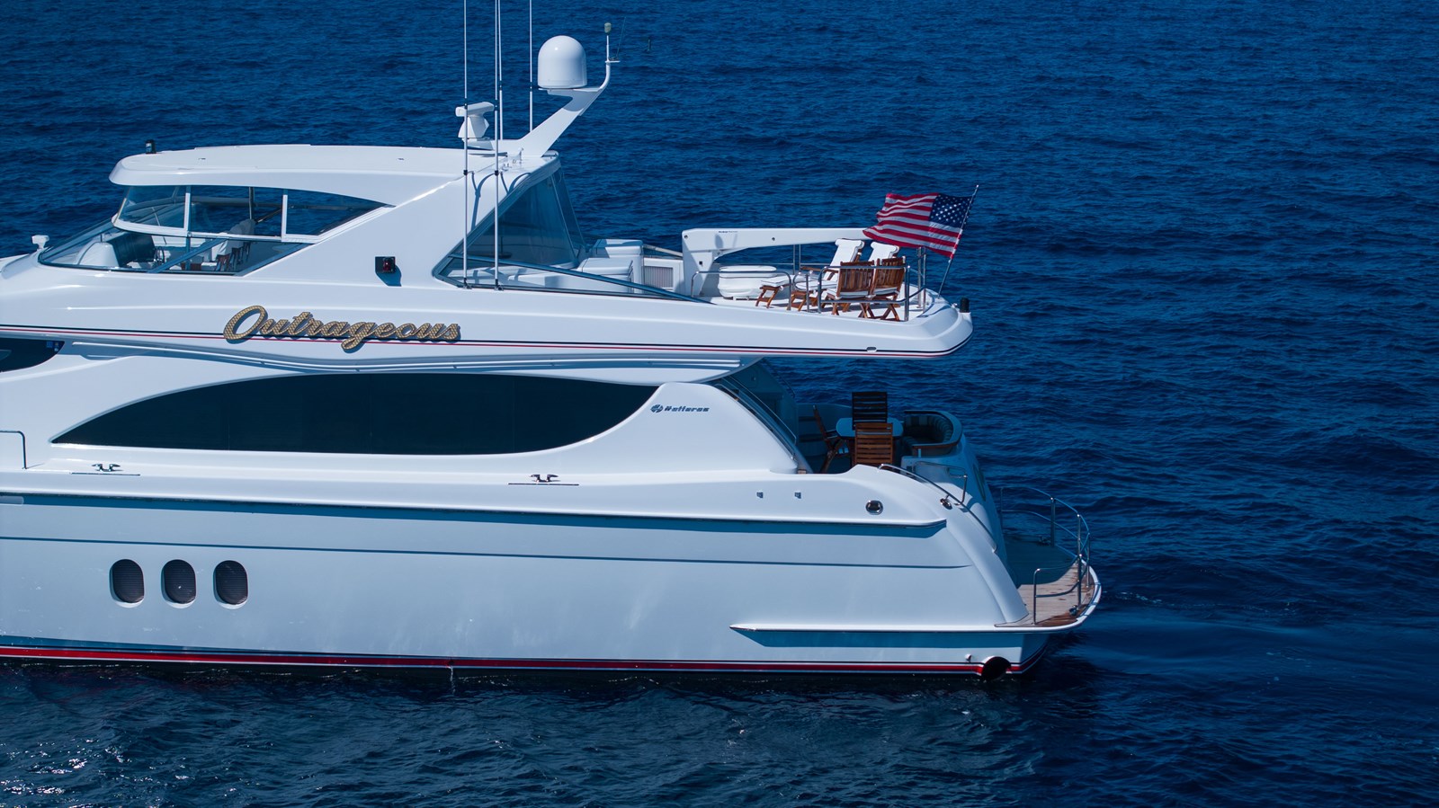 Hatteras Motor Yacht Outrageous  For Sale