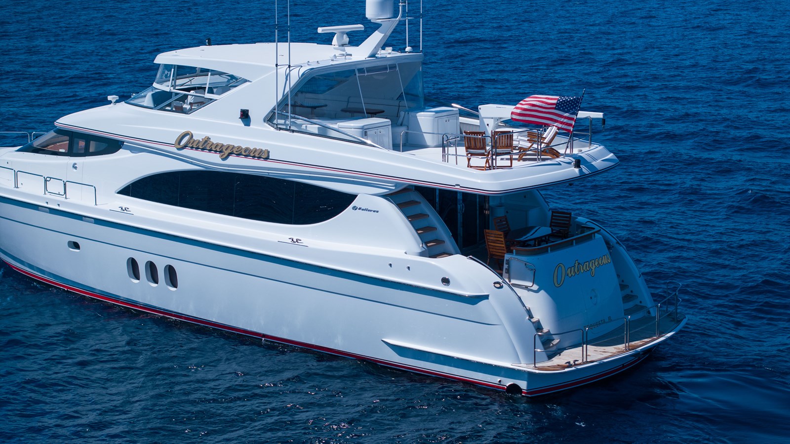 Hatteras Motor Yacht Outrageous  For Sale