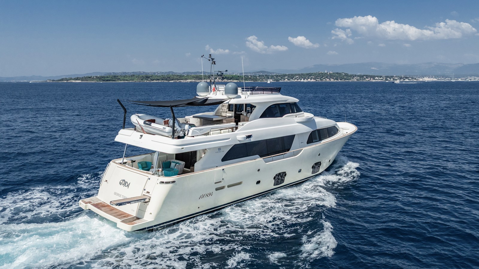 Ferretti Custom Line Cruising Yacht GIADA For Sale
