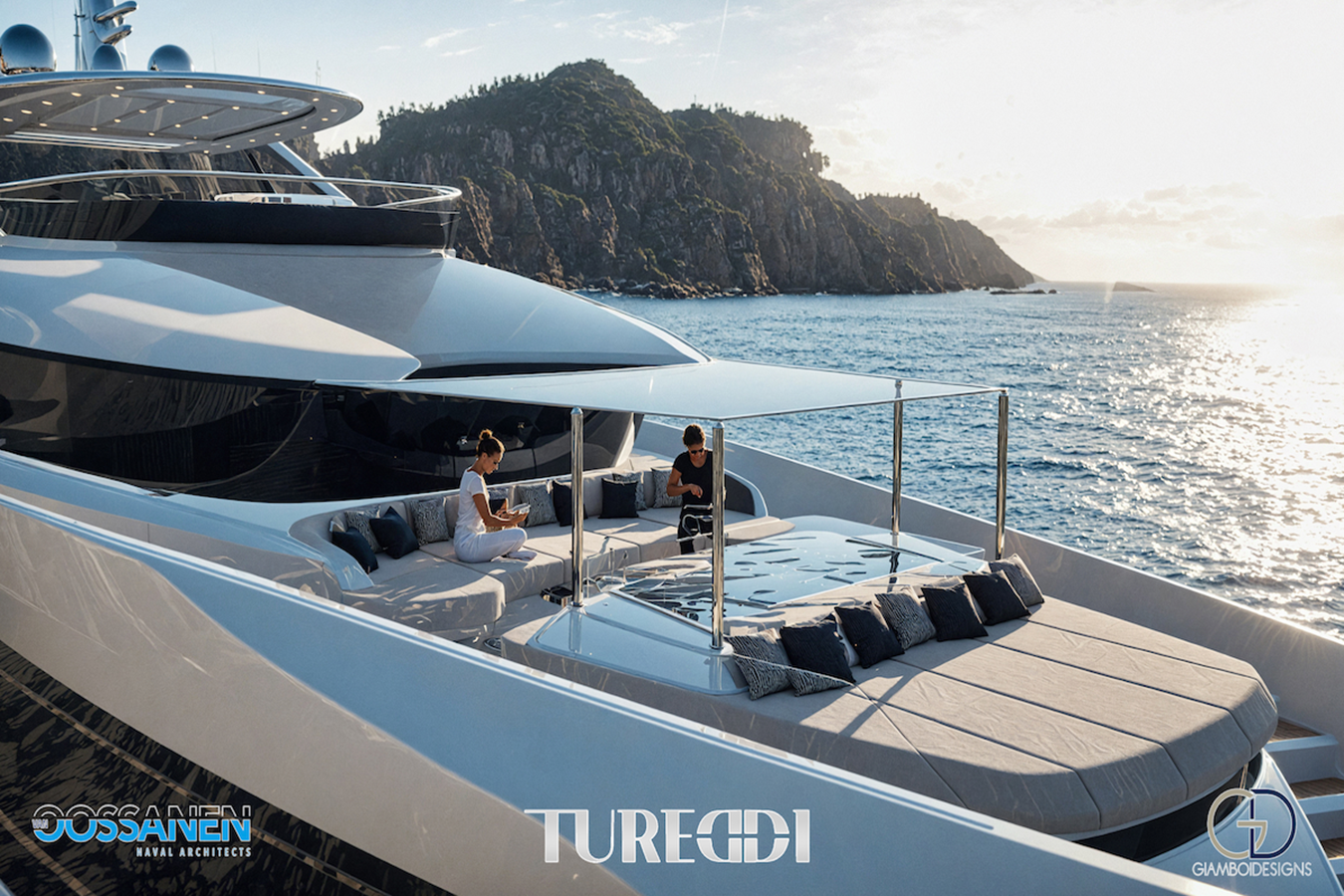 Tureddi Motor Yacht AZZURRA CUSTOM PLATFORM 36M For Sale