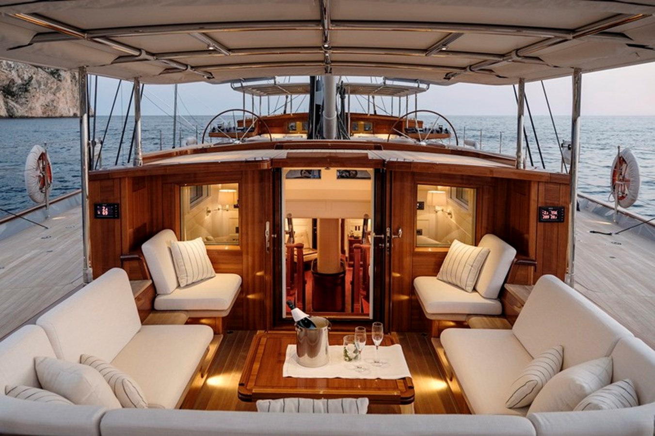 Royal Huisman Cruising Ketch APSARA For Sale
