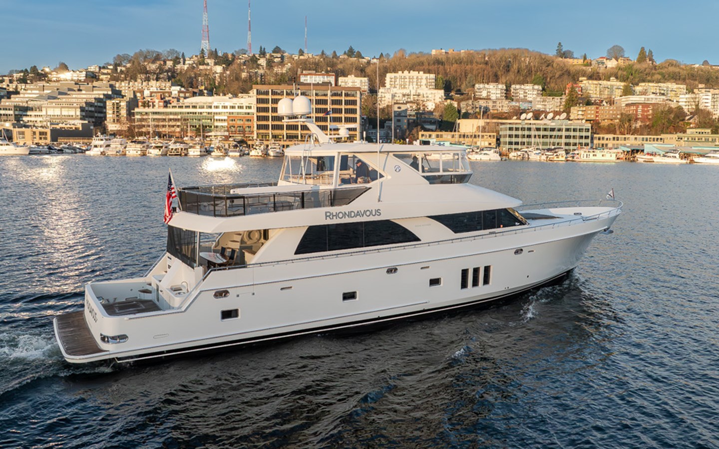 Ocean Alexander Motor Yacht Rhondavous  For Sale