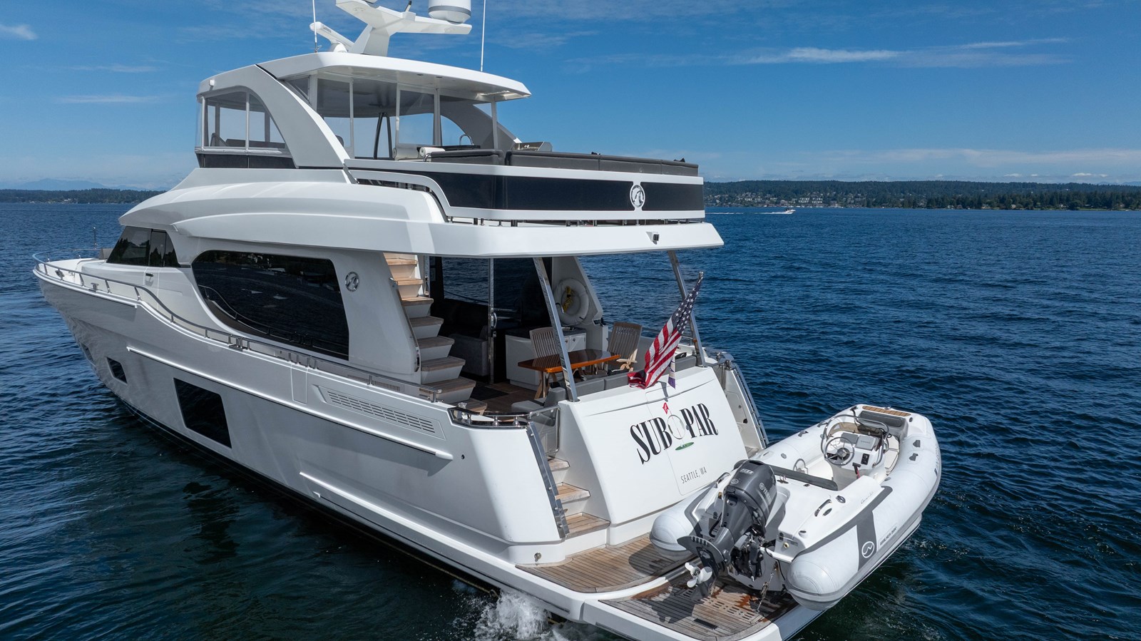 Ocean Alexander Motor Yacht Sub-Par For Sale