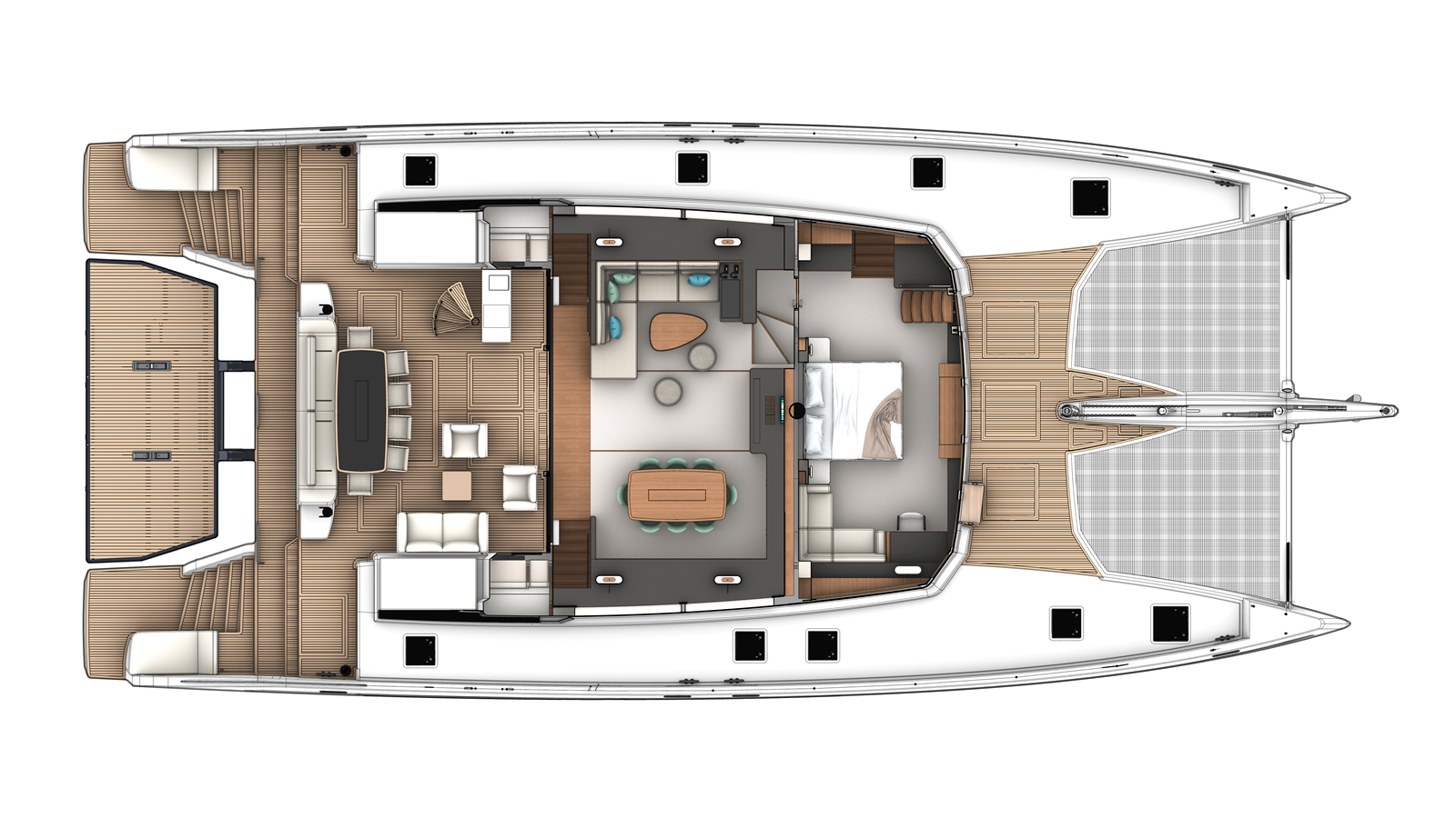 Jfa Catamaran LONG ISLAND 87 For Sale
