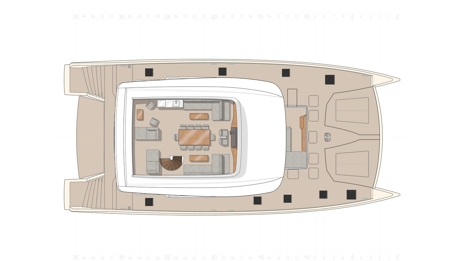 Jfa Catamaran LONG ISLAND 86 For Sale