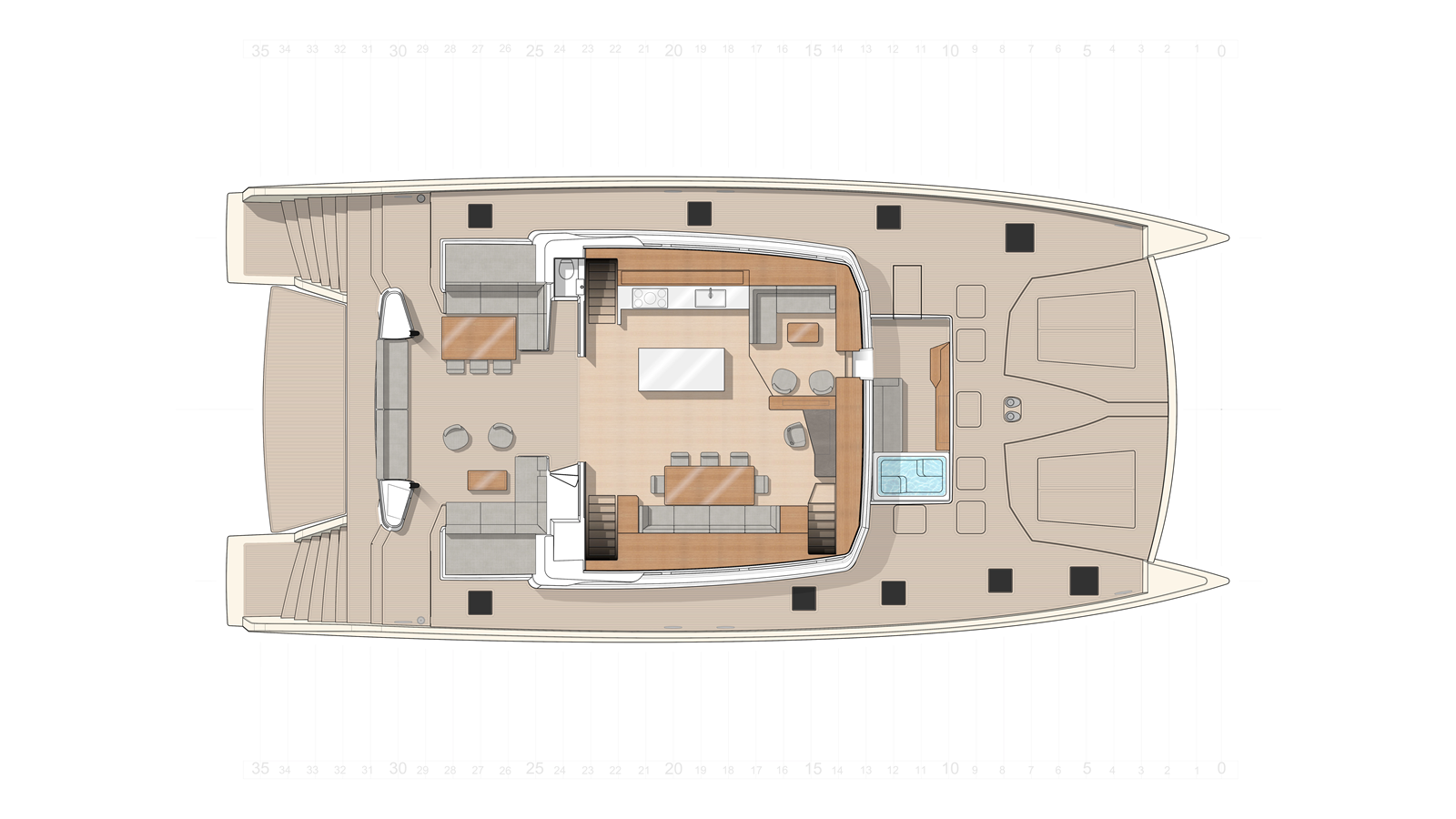 Jfa Catamaran LONG ISLAND 86 For Sale