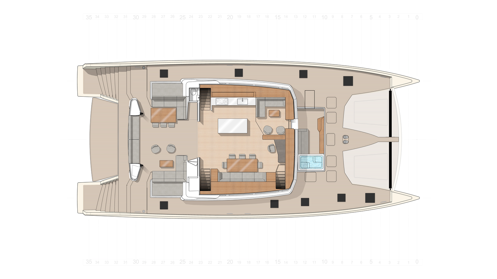 Jfa Catamaran LONG ISLAND 86 For Sale