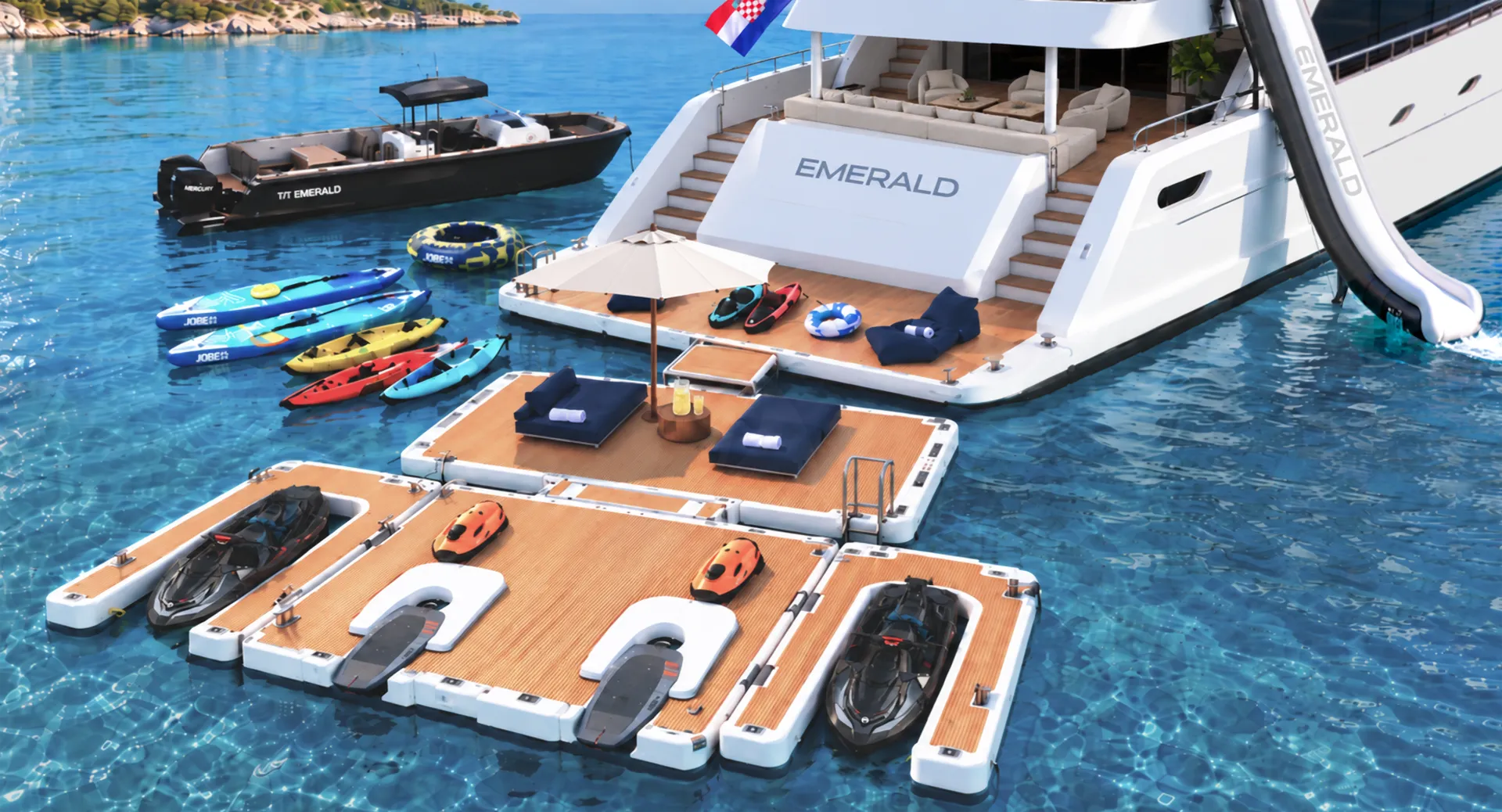 EMERALD Charter Yacht