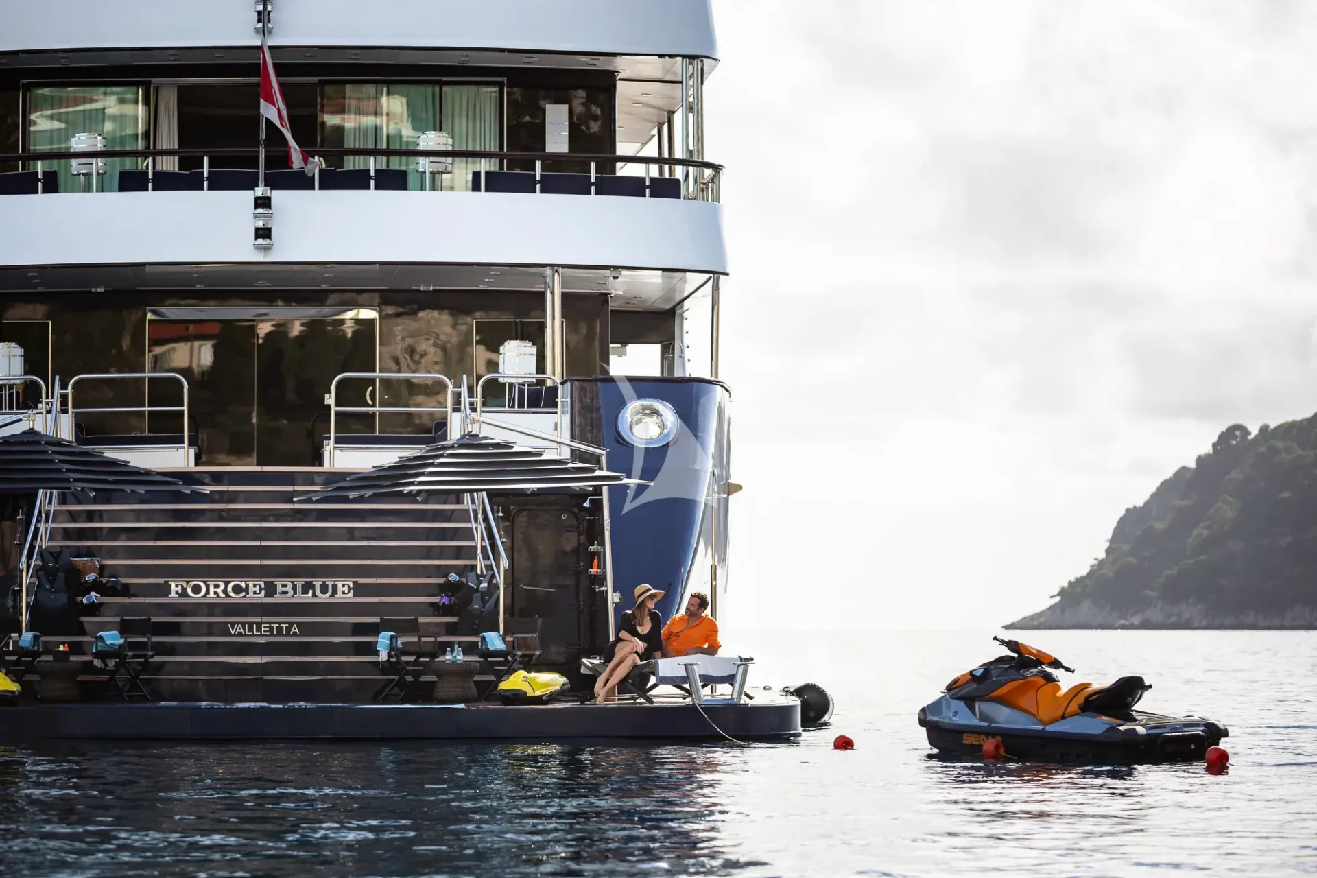 FORCE BLUE Charter Yacht