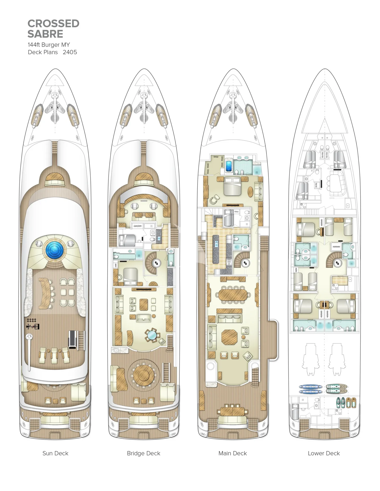CROSSED SABRE Charter Yacht