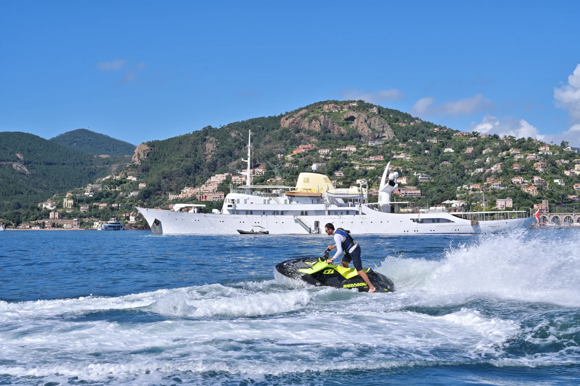 CHRISTINA O Charter Yacht