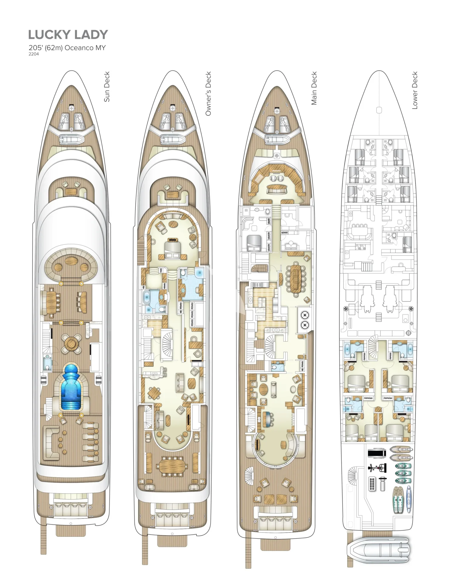 LUCKY LADY Charter Yacht