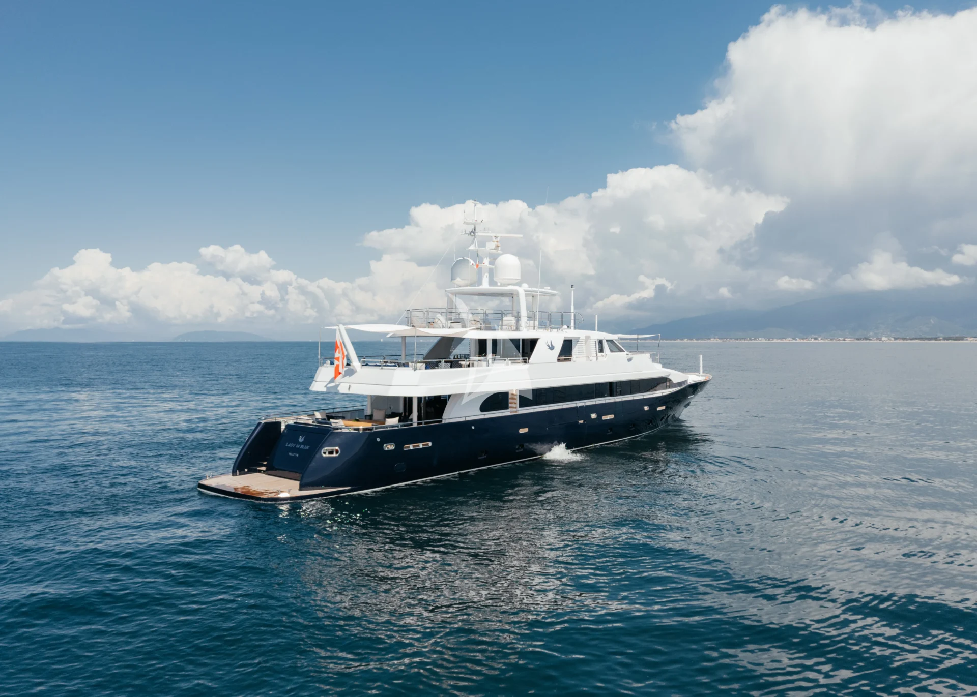 LADY IN BLUE Charter Yacht