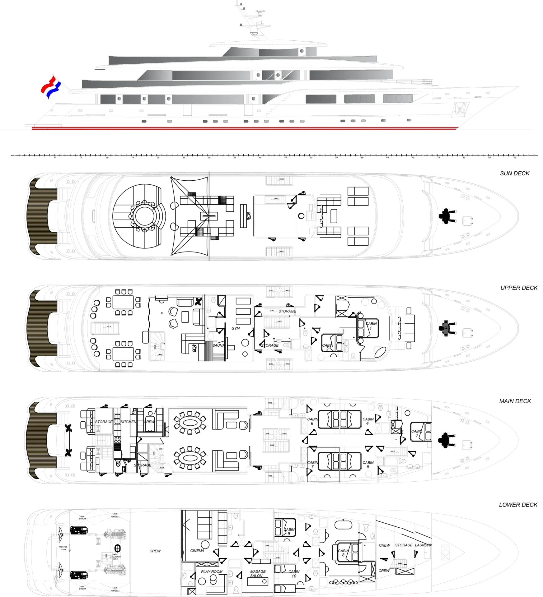 BLACK SWAN Charter Yacht