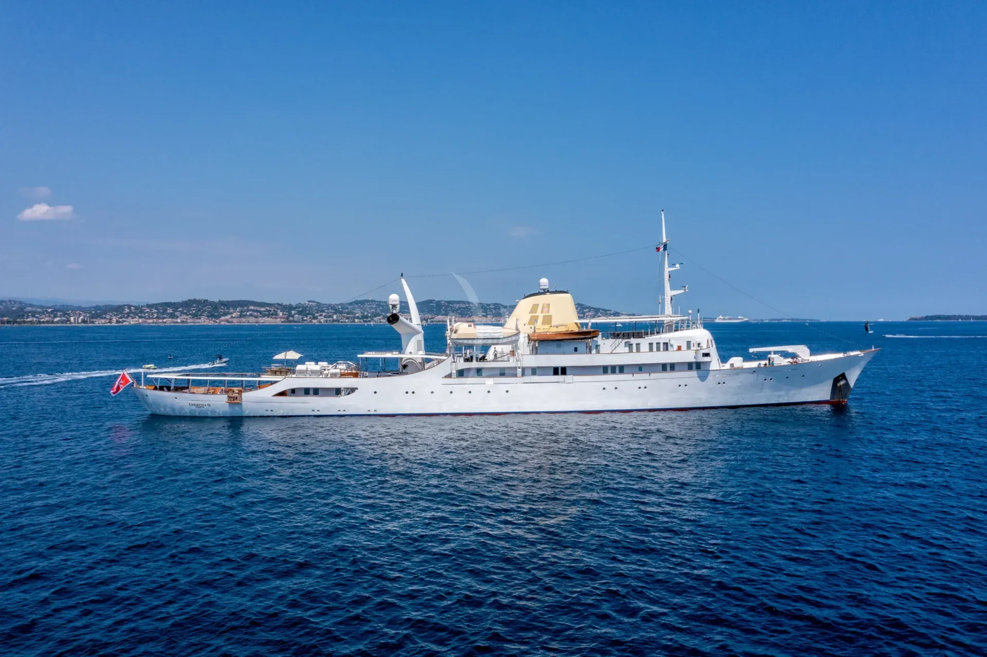 CHRISTINA O Charter Yacht