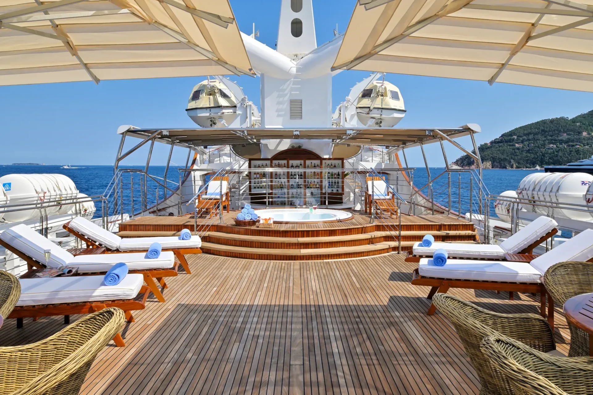 CHRISTINA O Charter Yacht