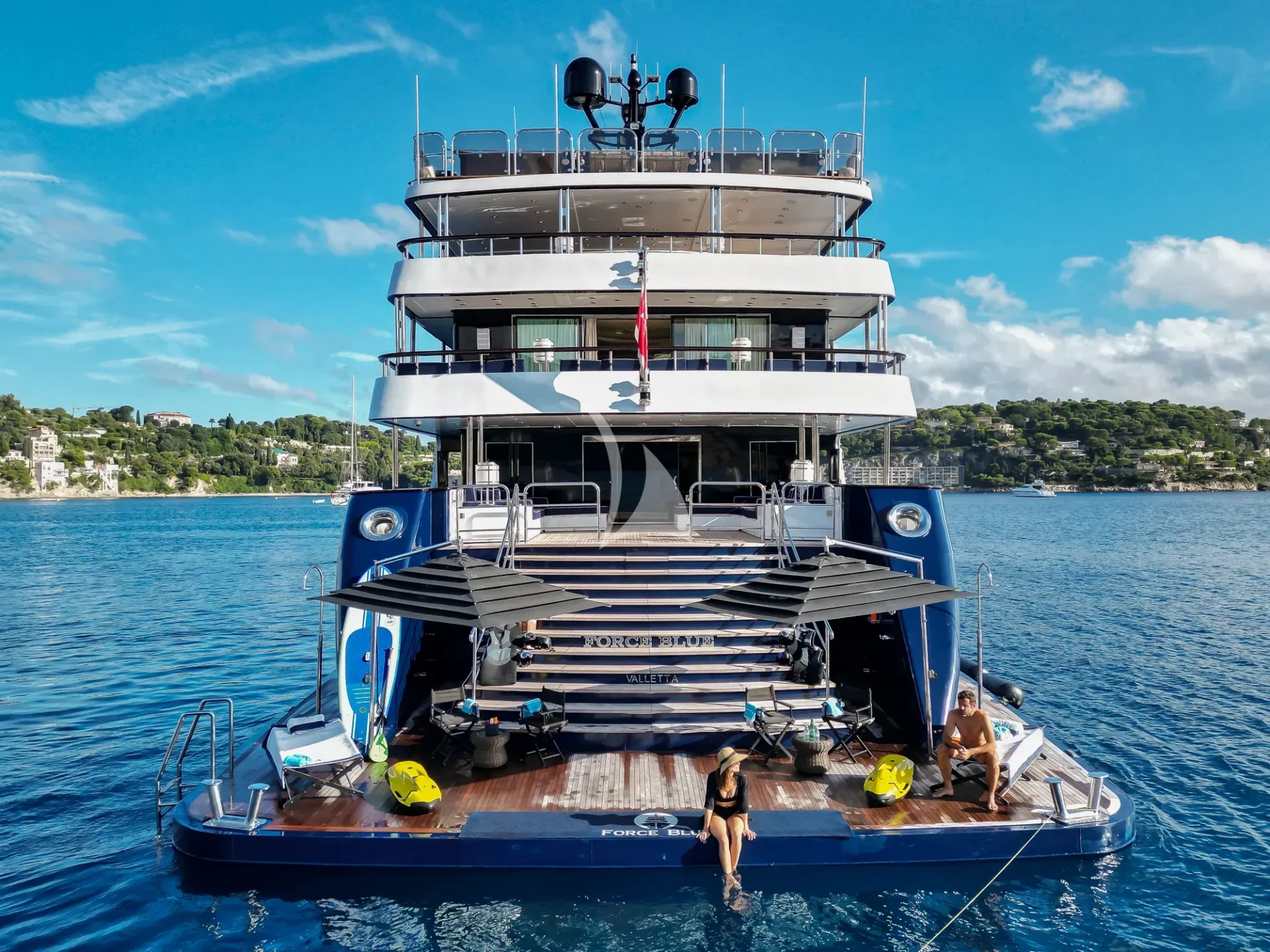 FORCE BLUE Charter Yacht