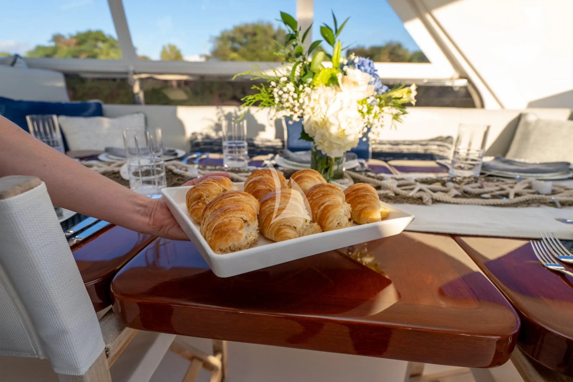 PILOT LOUNGE Charter Yacht