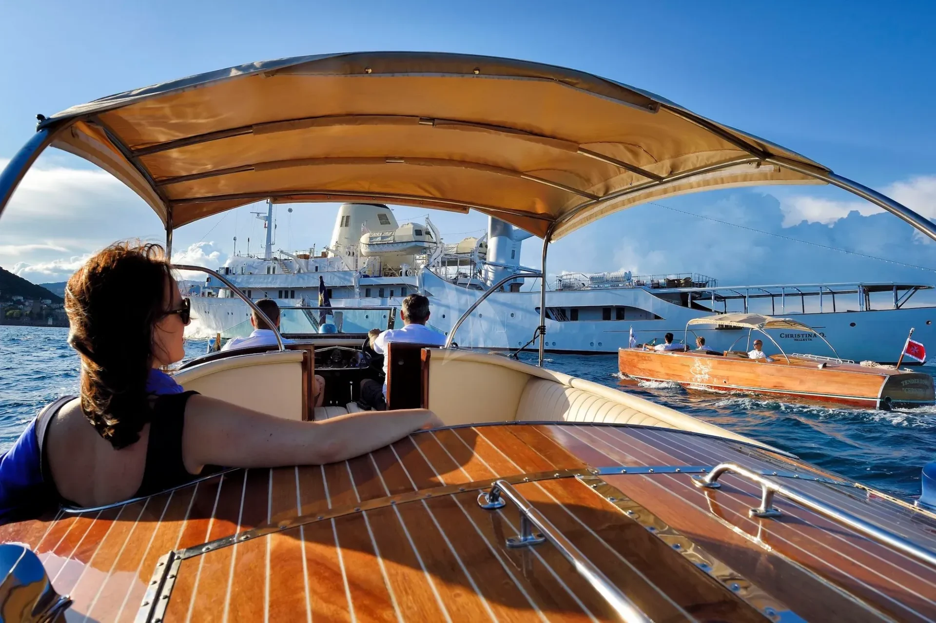 CHRISTINA O Charter Yacht