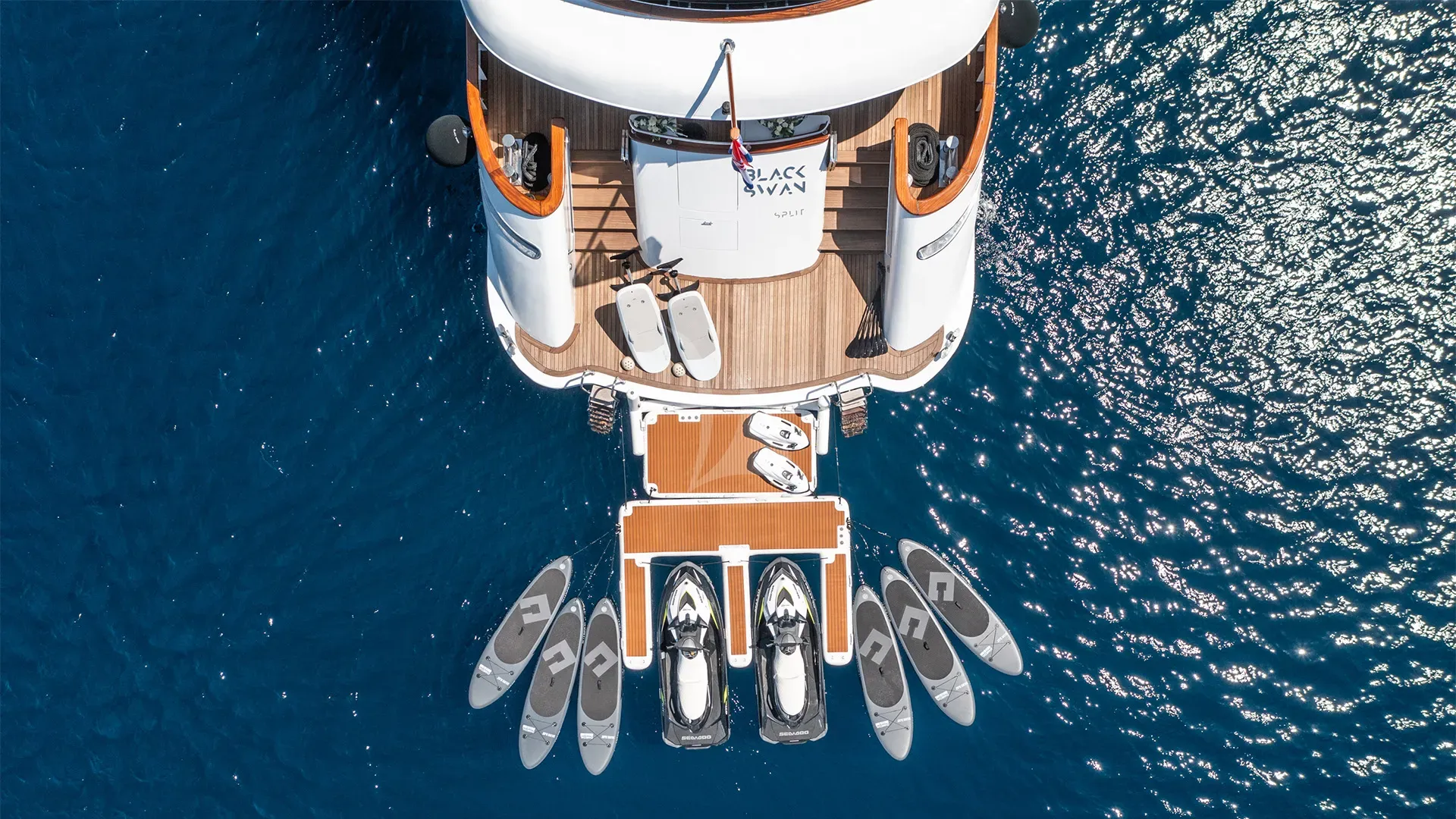 BLACK SWAN Charter Yacht