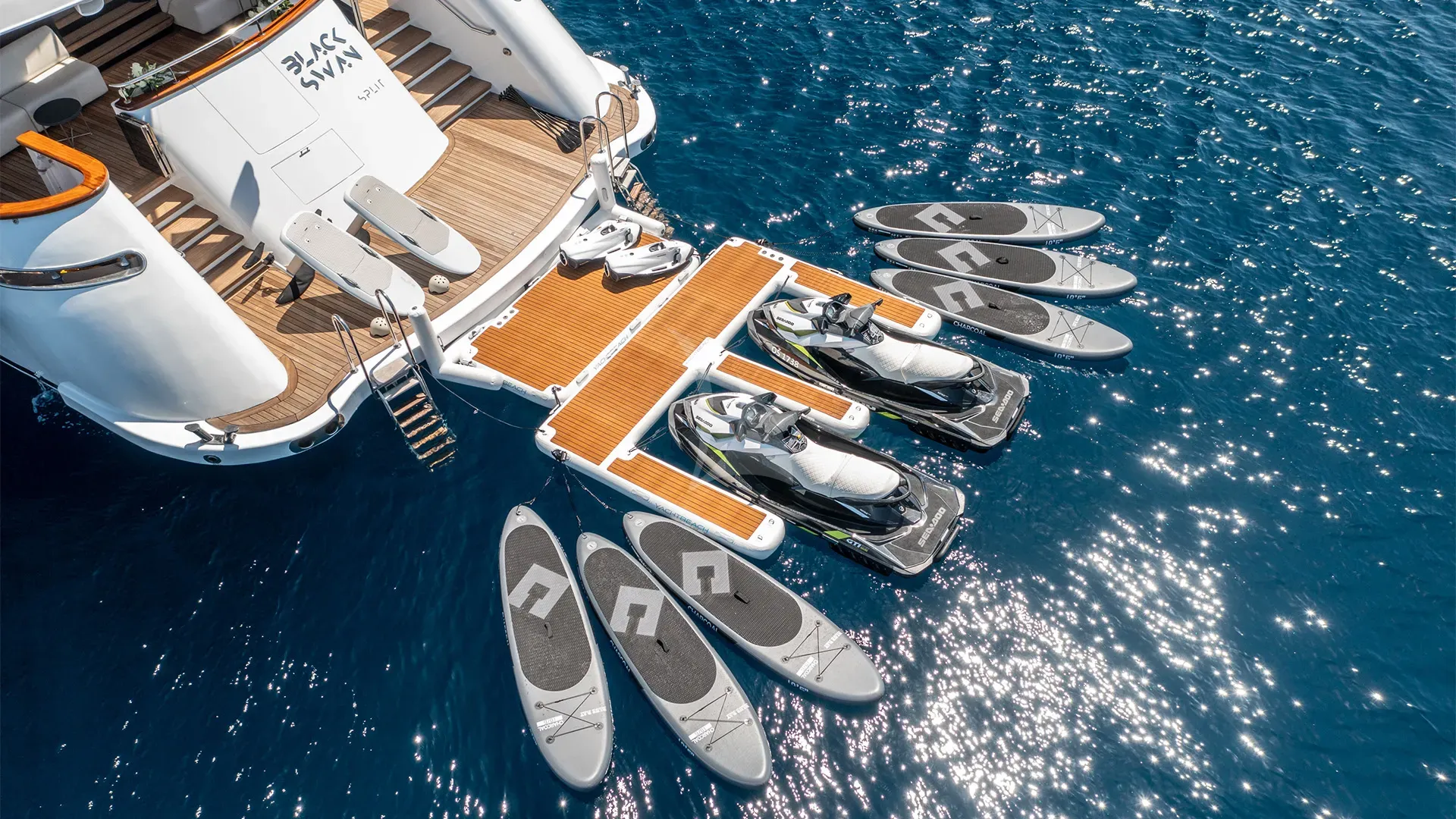 BLACK SWAN Charter Yacht